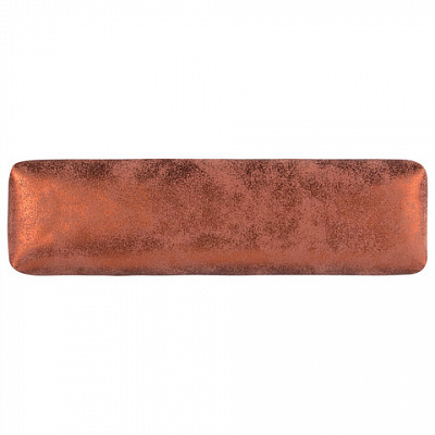Пенал-косметичка BRAUBERG, экокожа, "Luxury", с эффектом позолоты, бронзовый, 21х5х6 см, 228996