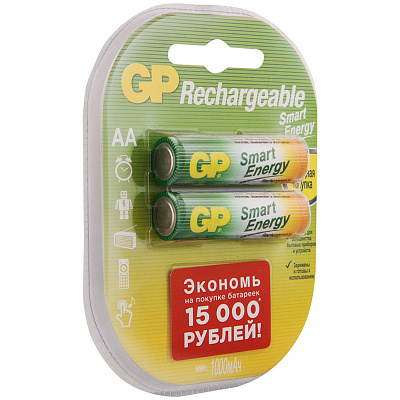 Аккумулятор GP AA (HR06) 1000mAh 2BL