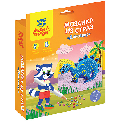 Мозаика из страз Мульти-Пульти "Динозавр"
