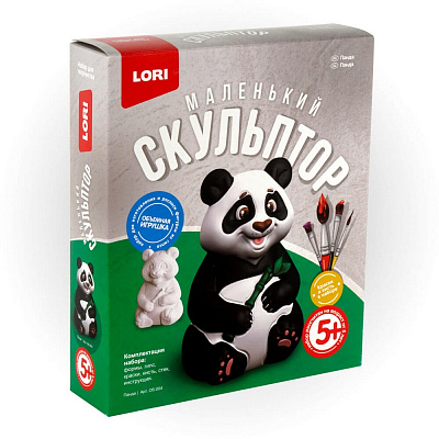 Фигурка из гипса Панда LORI  об004