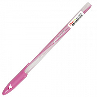 Ручка шариковая STAFF "CANDY PASTEL", СИНЯЯ, корпус ассорти, игольчатый узел 0,6 мм, линия 0,3 мм, 144235