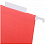 Подвесная папка OfficeSpace Foolscap (365*240мм), красная