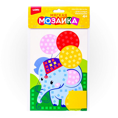 Мягкая мозайка малая Слоник LORI
