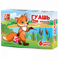 Гуашь Луч ZOO  6 цветов 15 мл  19С1251-08