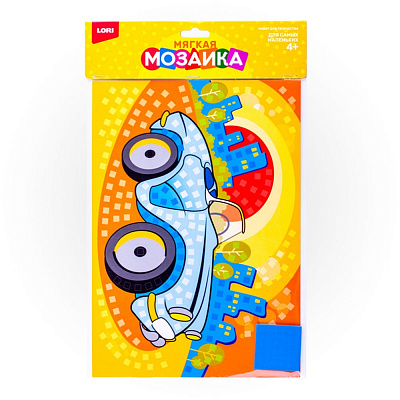 Мягкая мозайка большая Машинка LORI