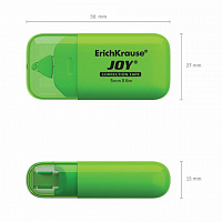 Корректирующая лента ERICH KRAUSE JOY 5мм*6м, корпус ассорти, блистер, европодвес, 53197