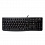 Клавиатура проводная LOGITECH K120, USB, 104 клавиши, черная, 920-002522