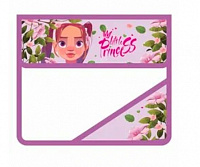 Папка для тетрадей клапан А5 1 отделение пластик Пчелка LITTLE PRINCESS с уголком  ПМ-А5-03