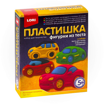 Фигурки из теста Легковые машины LORI