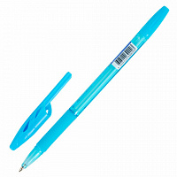 Ручка шариковая с грипом BRAUBERG "ULTRA GT NEON", СИНЯЯ, узел 0,7 мм, чернила ГЕРМАНИЯ, наконечник ШВЕЙЦАРИЯ, 144054