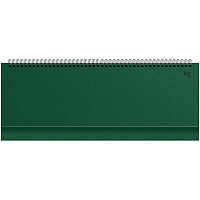 Планинг недатированный, 56л., 330*130мм, балакрон, BG "Ariane. Dark green"