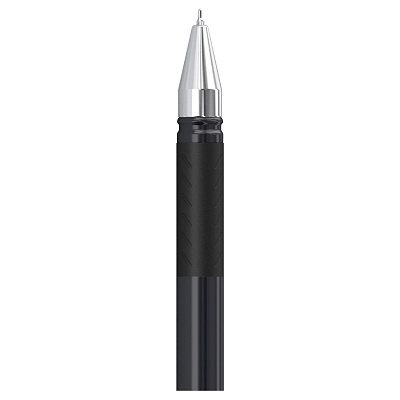 Ручка шариковая Berlingo "xFine" черная, 0,3мм, грип