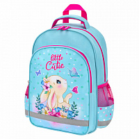 Рюкзак ПИФАГОР SCHOOL, 1 отделение, 3 кармана, Pretty bunny, 38x28х14 см, 273168