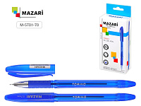 Ручка шариковая MAZARI TORINO 0,7 мм чернила на масляной основе Синяя  M 5701-70
