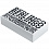 Ластик Berlingo "Monochrome", прямоугольный, 45*25*10мм
