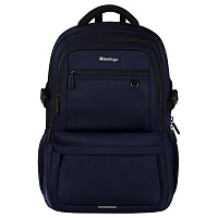 Рюкзак Berlingo City "Deep blue" 45*31*14см, 2 отделения, 5 карманов, отделение для ноутбука, эргономичная спинка