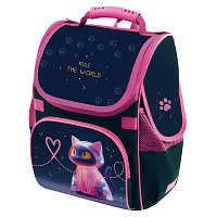 Ранец Först Junior "The Star Catl" 37*28*21см, 1 отделение, 3 кармана, анатомическая спинка