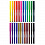 Фломастеры ЮНЛАНДИЯ 24 цвета, "ЭКЗОТИКА", вентилируемый колпачок, картон, 151423