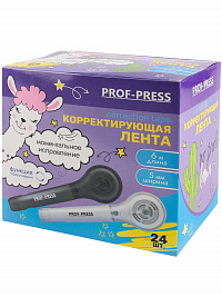 Корректирующая лента ПРОФ-ПРЕСС 6 м* 5 мм в блистере  К-4393