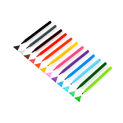 Фломастеры ArtSpace "Космос", 12цв., картон, смываемые, европодвес