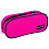 Пенал-косметичка BRAUBERG овальный, полиэстер, "Pink", 22х9х5 см, 229270