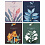 Тетрадь 48л., А5, клетка Greenwich Line "Wild flowers", "софт-тач" ламинация, выб. лак, 70г/м2