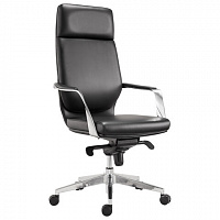 Кресло офисное BRABIX PREMIUM "Resonance EX-755", мультиблок, алюминий, экокожа, черное, 532487