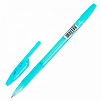 Ручка шариковая с грипом BRAUBERG "ULTRA GT PASTEL", СИНЯЯ, узел 0,7 мм, чернила ГЕРМАНИЯ, наконечник ШВЕЙЦАРИЯ, 144053