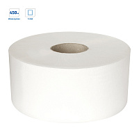 Бумага туалетная OfficeClean Professional(T2), 1-слойная, 450м/рул., белая