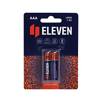 Батарейка Eleven AAA (LR03) алкалиновая, BC2