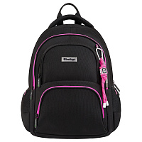 Рюкзак Berlingo NeonBase "Bright pink" 41*30*17см, 2 отделения, 4 кармана, эргономичная спинка