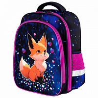 Ранец BRAUBERG KIDS STANDARD, 2 отделения, Fairy fox, 36х28х14 см, 273144