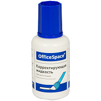 Корректирующая жидкость OfficeSpace, 12мл, на химической основе, с кистью