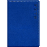 Телефонная книга А5, 80л., кожзам, BG "Winner. Bright blue", с вырубкой