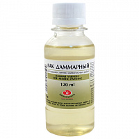 Лак даммарный, баночка 120 мл, 2533905
