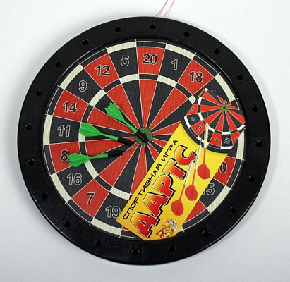 Игра Дартс большой + 3 дротика Задира+  7127