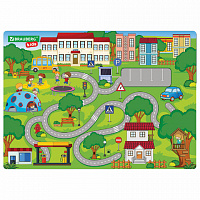 Настольное покрытие BRAUBERG KIDS, А3+, пластик, 46x33 см, Лабиринт, 273620