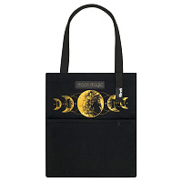 Сумка-шоппер Först "Moon phases" 40*35см, 1 отделение, женская