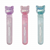 Нож канцелярский 9мм MESHU "Crystal Kitten", блистер, европодвес, ассорти