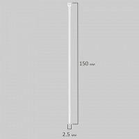 Стяжка (хомут) нейлоновая сверхпрочная POWER LOCK, 2,5х150 мм, КОМПЛЕКТ 100 шт., белая, SONNEN, 607919