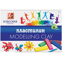 Пластилин Луч Классика  8 цветов 160 грамм  12С867-08