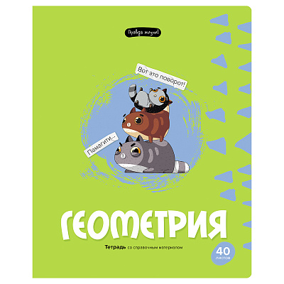 Тетрадь предметная 40л. BG "Правда жизни" - Геометрия