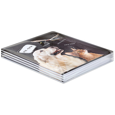 Тетрадь 48л., А5, линия BG "Super Mix-20", 20 дизайнов
