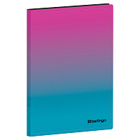Папка с пружинным скоросшивателем Berlingo "Radiance", 17мм, 600мкм, с внутр. карманом, розовый/голубой градиент