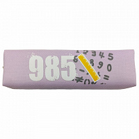 Пенал ЮНЛАНДИЯ ЮНИОР, 1 отделение, полиэстер, Numbers, 20х6х4 см, 273807