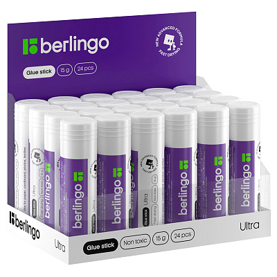 Клей-карандаш Berlingo "Ultra", 15г, ПВП