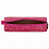 Пенал-косметичка BRAUBERG, "крокодиловая кожа", 20х6х4 см, "Ultra pink", 270850