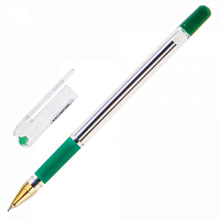 Ручка шариковая MC GOLD 0,5 мм зеленая  MC 04