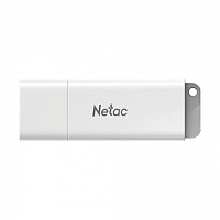 Флеш-диск 64 GB NETAC U185, USB 2.0, белый, NT03U185N-064G-20WH
