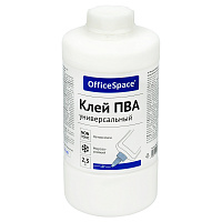 Клей ПВА OfficeSpace, 2,3кг, без дозатора, банка